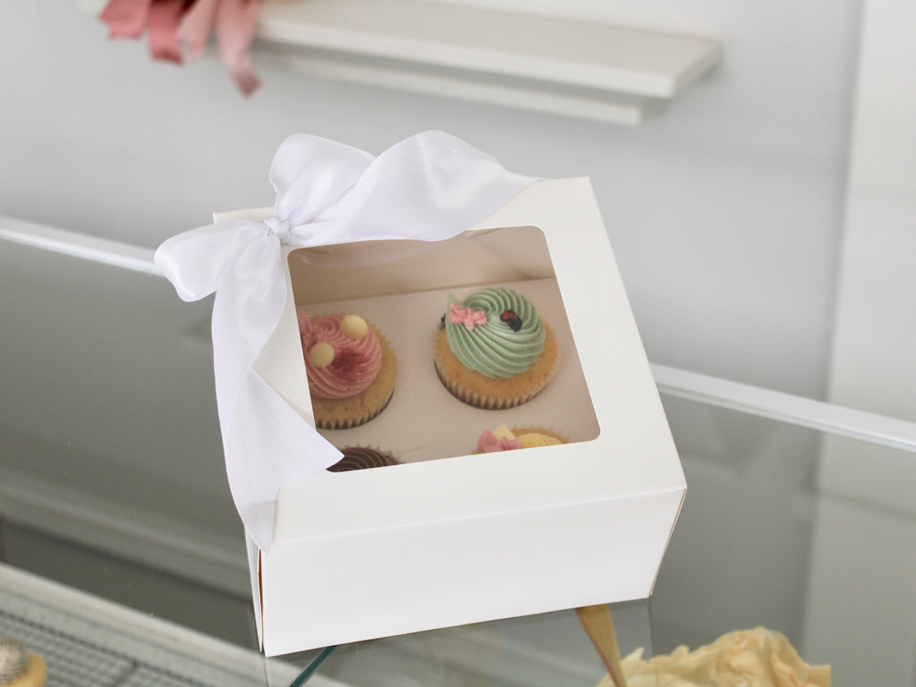 Signature Cupcakes - Assorted box of 4 (Standard Size)